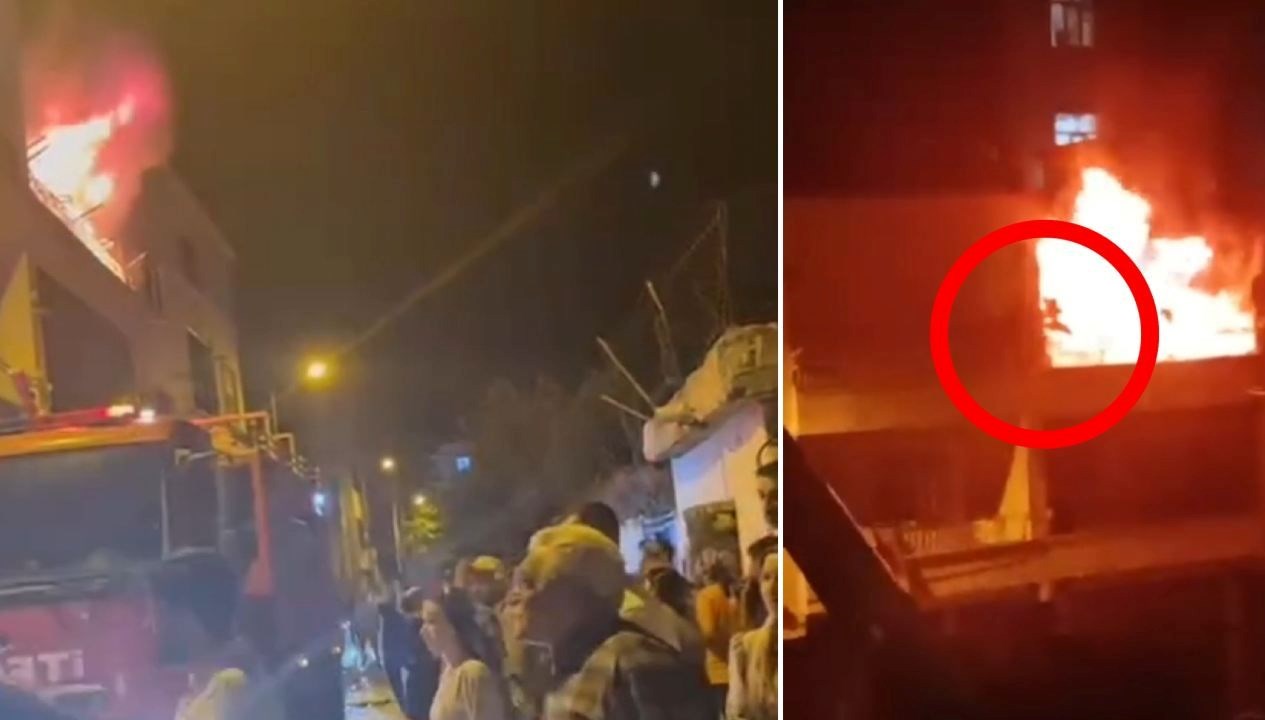 Diyarbakır’da ev yangını: Baba alevlerin arasına atladı