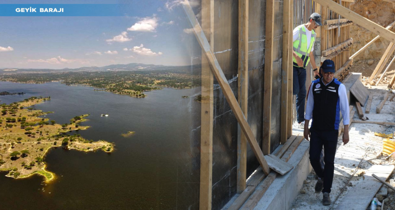 Susuz kalan turistik ilçe için belediye DSİ’den su talebinde bulundu