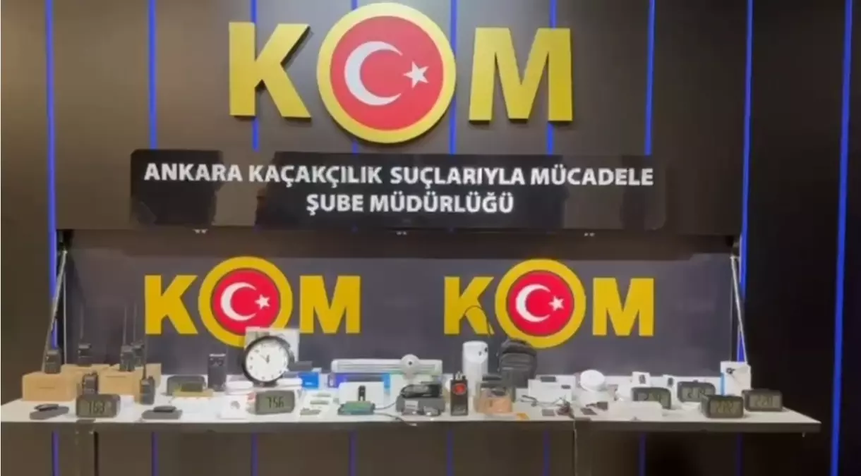 Ankara’da Dinleme Cihazı Satan Şüpheli Yakalandı