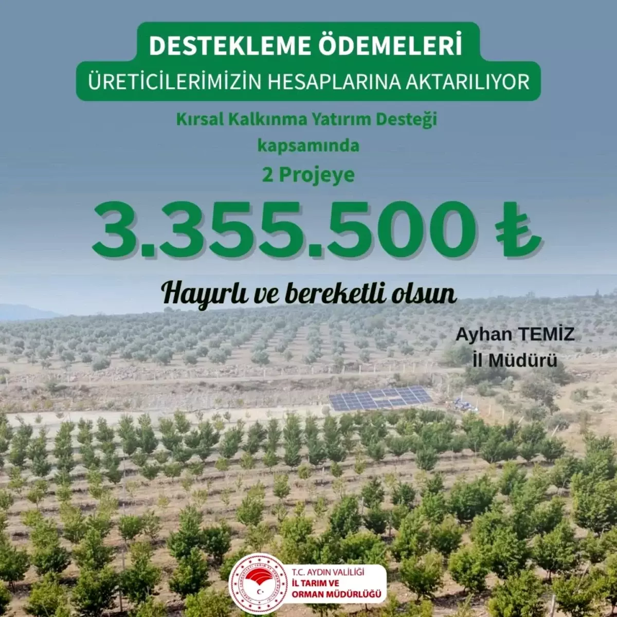 aydinda kirsal kalkinma icin 33 milyon tl destek ahefqSqi