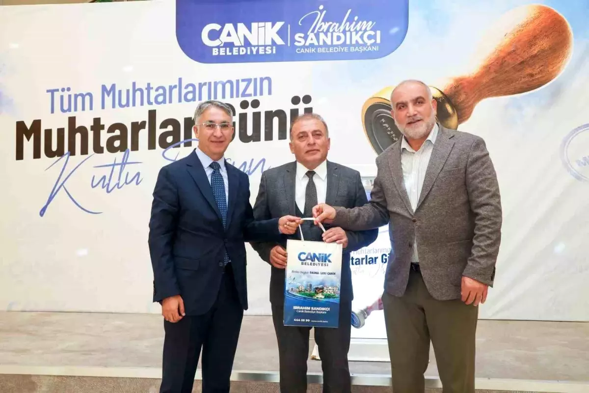 Canik Belediye Başkanı Sandıkçı’dan Muhtarlara Teşekkür