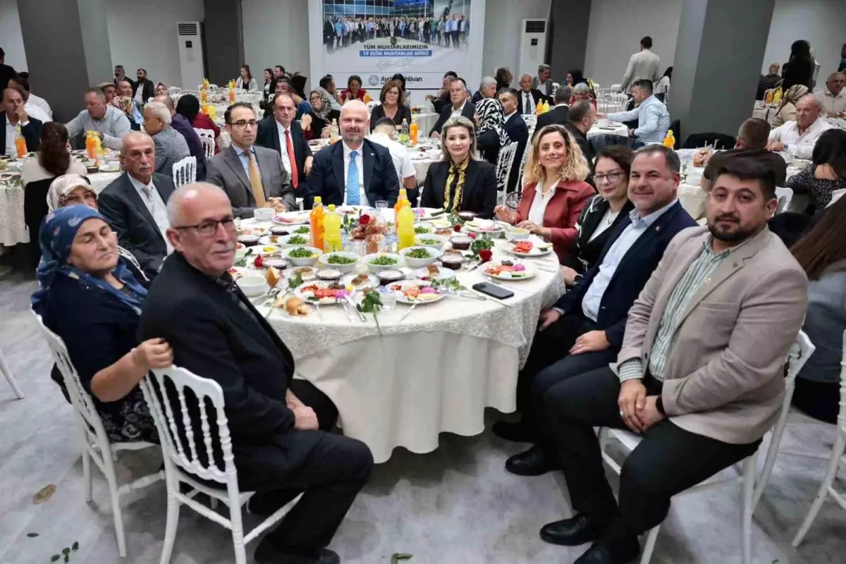 Menemen’de Muhtarlar Günü Coşkuyla Kutlandı