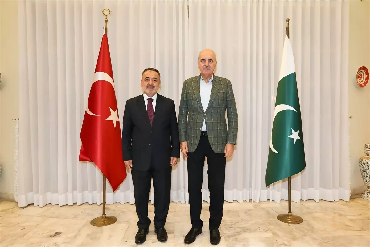 TBMM Başkanı Numan Kurtulmuş, Pakistan’da Büyükelçiliği Ziyaret Etti