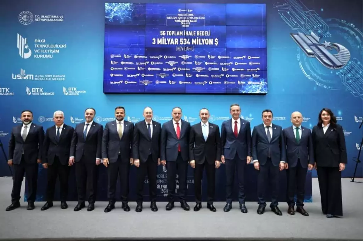 Türkiye 5G İhalesi Sonuçlandı