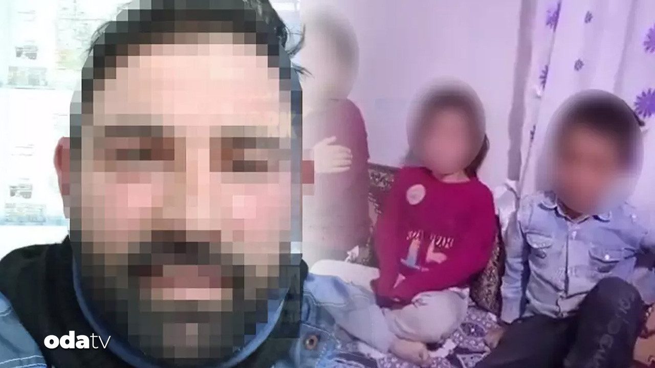 O görüntü infial yarattı: Cani baba kan dondurdu… Dört çocuğunu kemerle dövdü