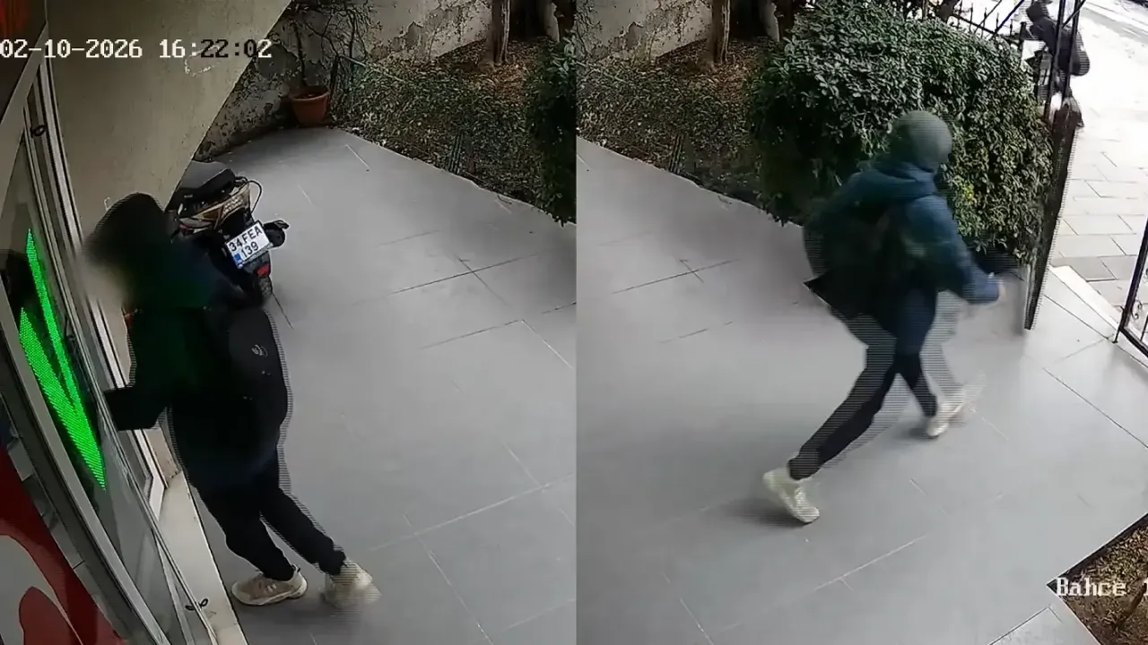 Veteriner kliniğinde panik anları: İçeriye torpil atıp kaçtılar