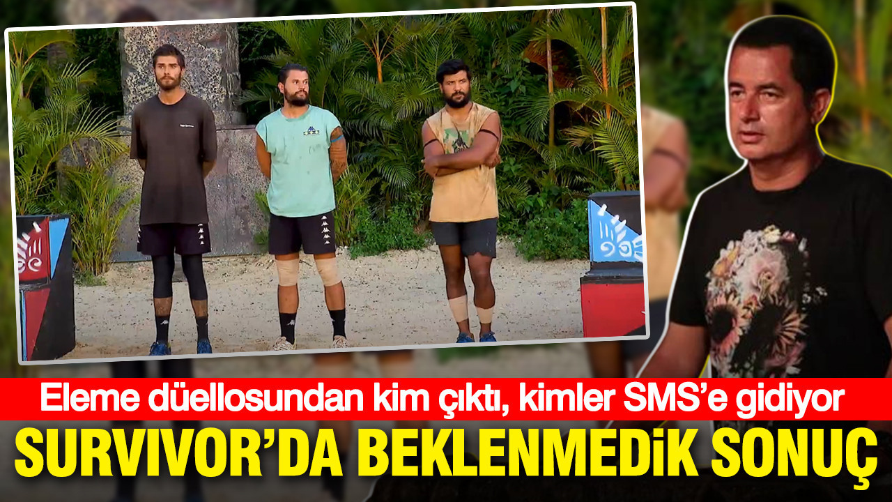 Survivor’da Şok Gelişmeler: Eleme Düellosunda Kim Zafere Ulaştı, Kimler SMS Oylamasına Gidiyor?