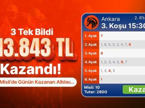 3 tek bildi 513843 tl kazandi iste mislide gunun kazanan altilisi iMOqXWey